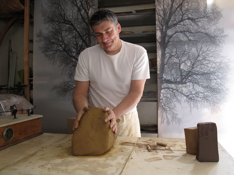 Pot à bonsaï POTERIE LESBROS - TERRE ET FEU - Fabricant à - Jarre et poterie  de jardin - Activargile Provence